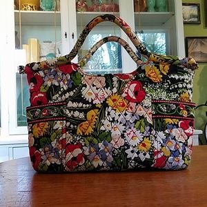 Vera Bradley cotton Floral Handbag